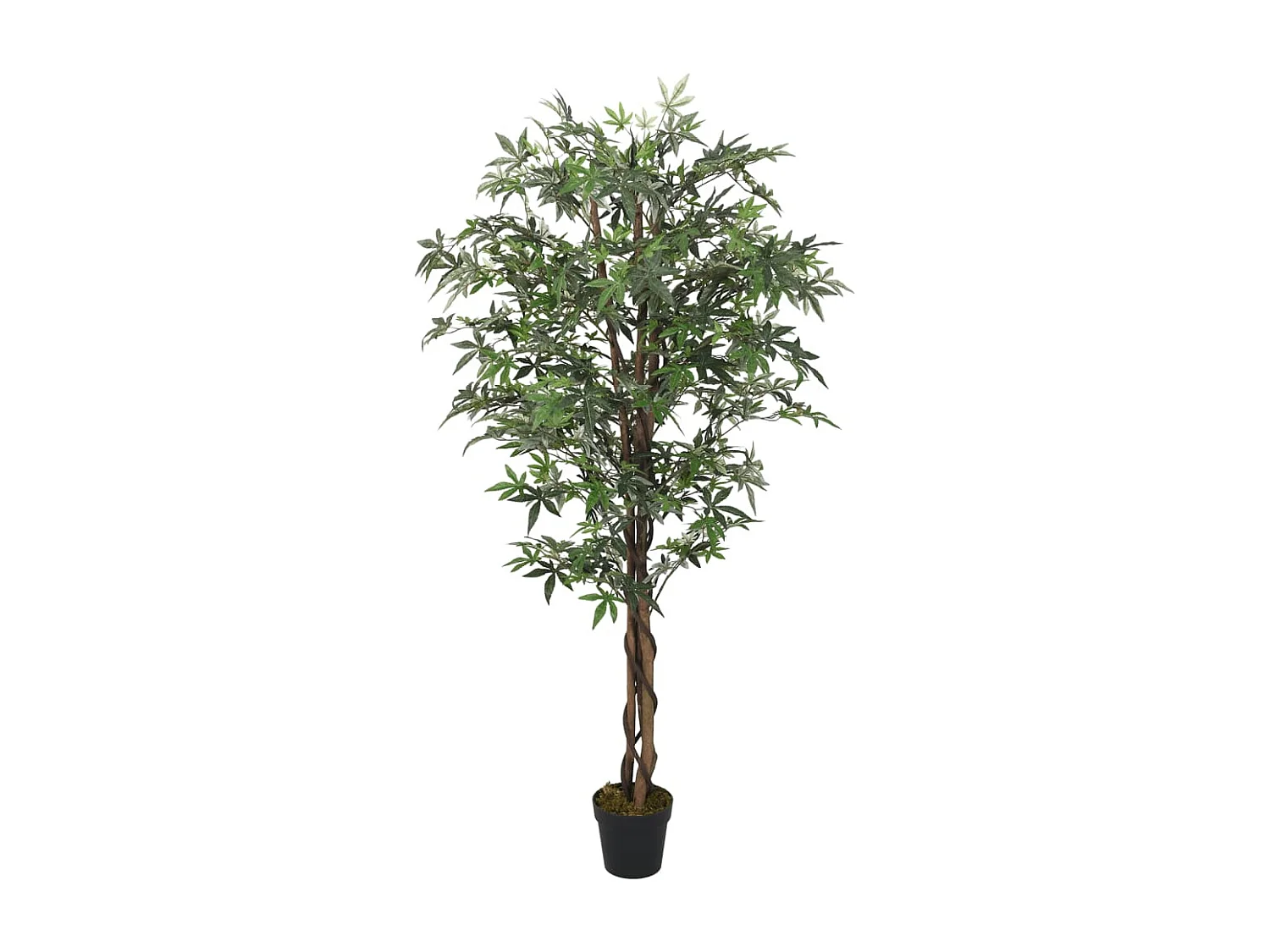 Arce artificial con 336 hojas verde 120 cm ES707640