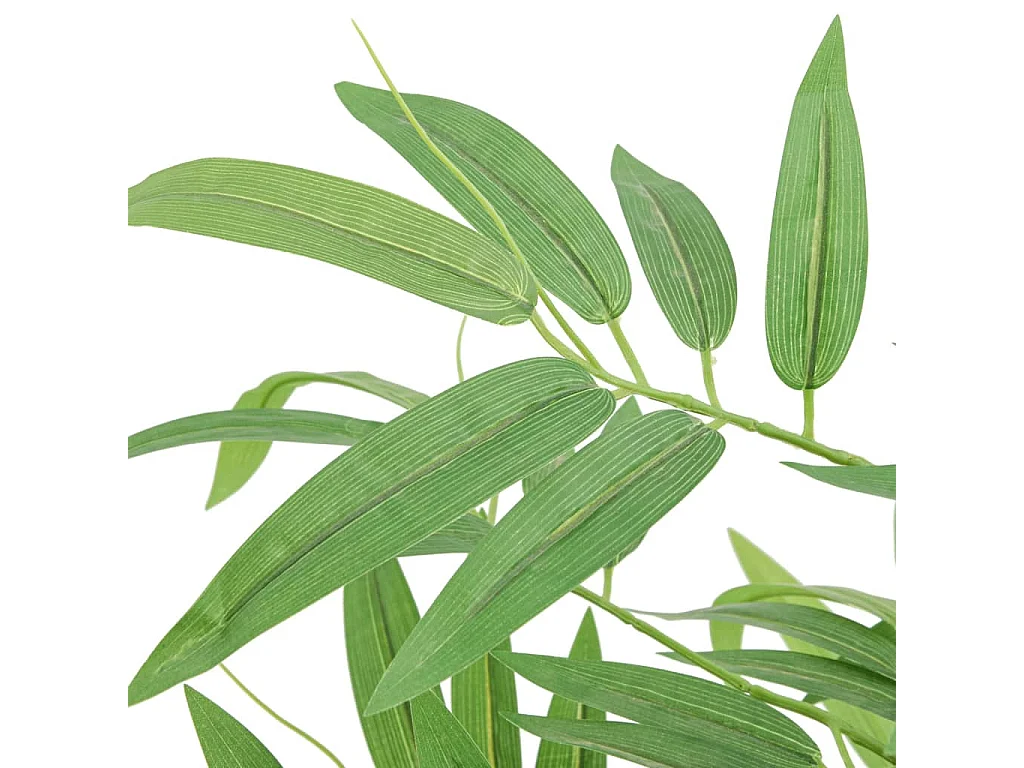 Árbol de bambú artificial con 384 hojas verde 120 cm ES409510