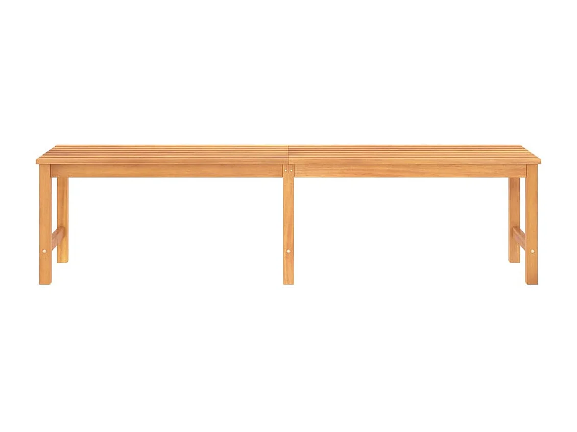Banc de jardin 180 cm bois de teck solide FR508398
