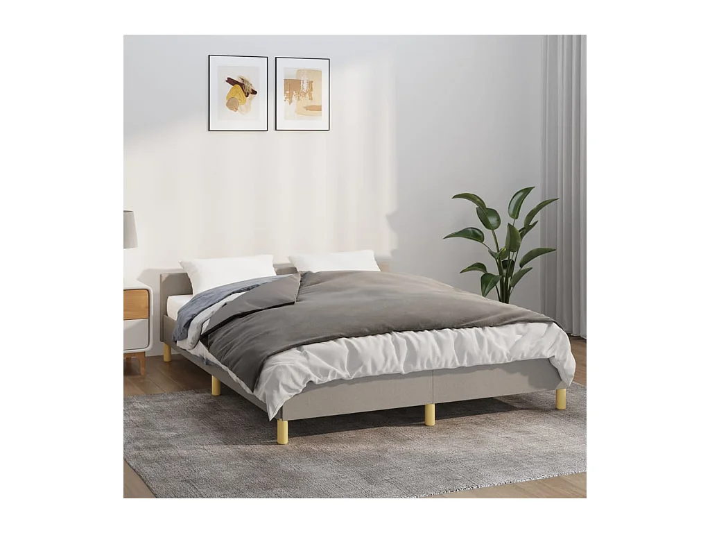 Couverture lestée avec housse Gris 140x200 cm 10 kg Tissu FR705171