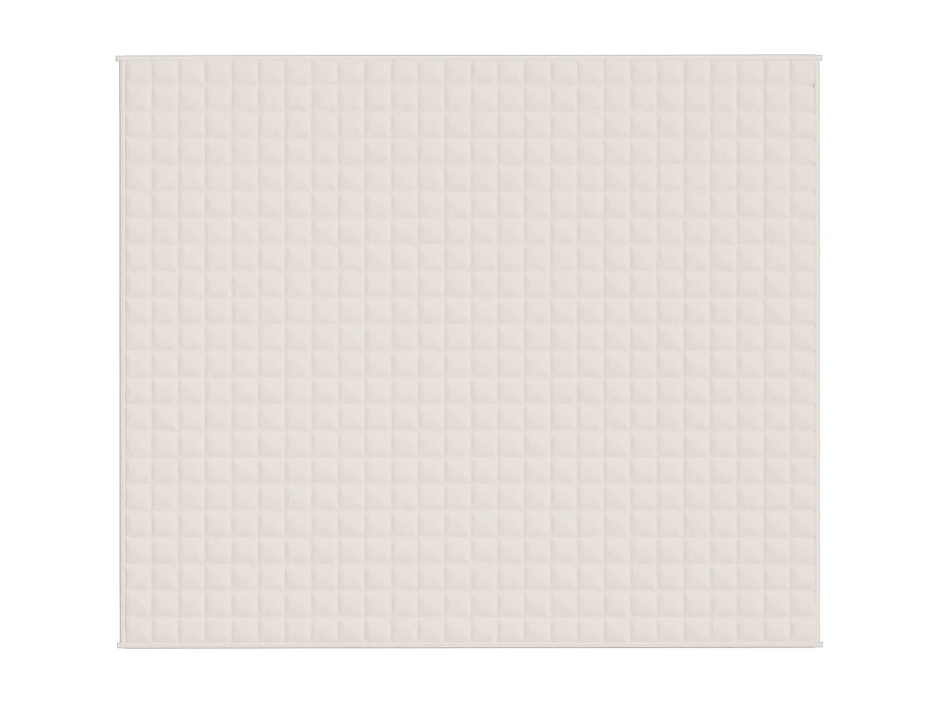 Manta con peso tela color crema claro 220x260 cm 15 kg ES251782