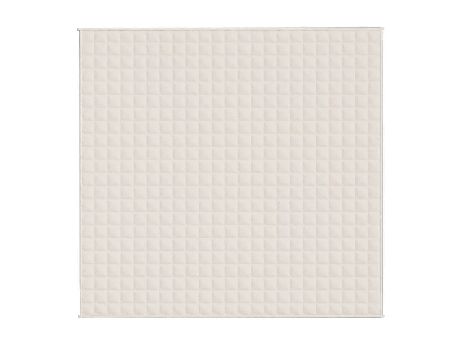 Manta con peso tela color crema claro 220x240 cm 11 kg ES133189