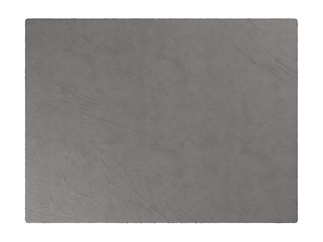 Couverture lestée avec housse Gris 150x200 cm 11 kg Tissu FR437752