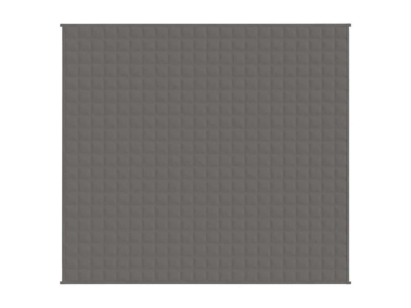 Manta pesada 9 kg 200x230 cm tecido cinza PT875303