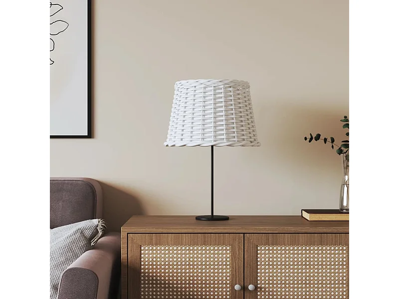 Abajur Ø40x26 cm vime branco PT808523