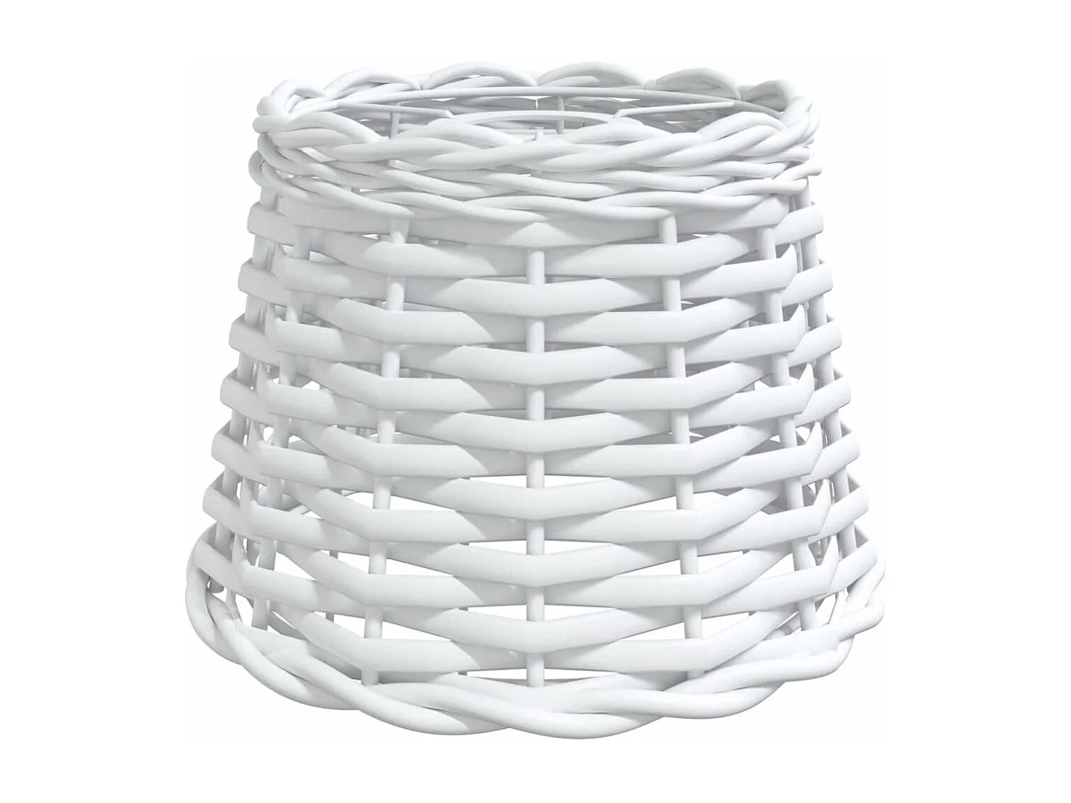 Abajur de teto Ø20x15 cm vime branco PT134968