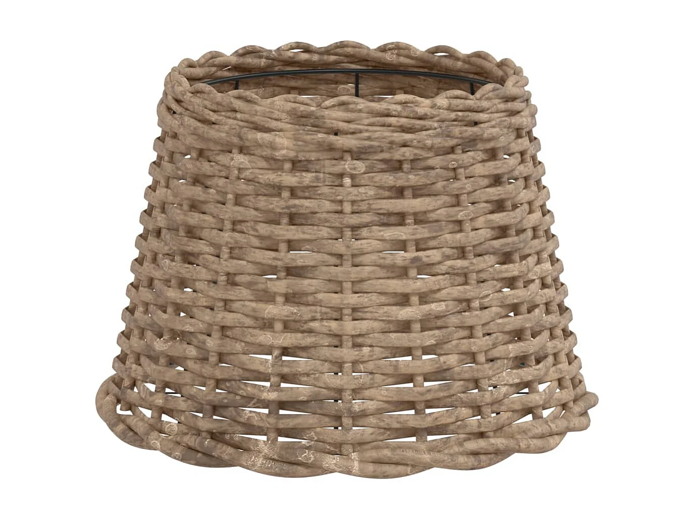 Lampenkap Ø30x20 cm wicker bruin BE801996