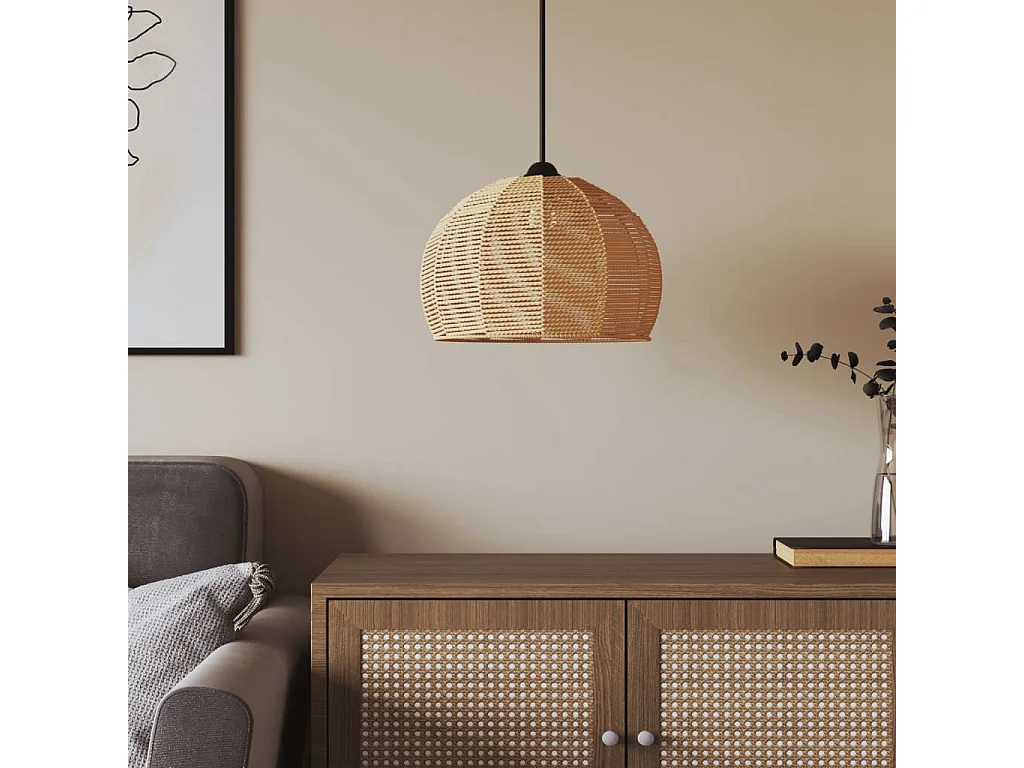 Abat-jour de plafonnier Ø36x26 cm fer et papier FR583952