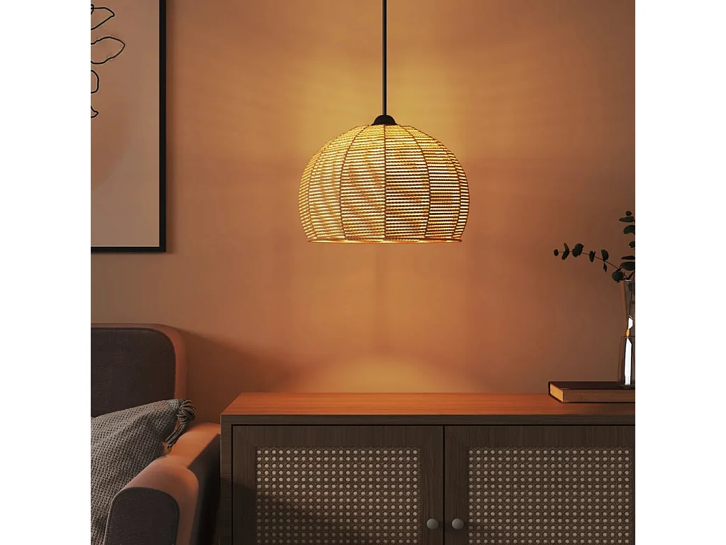 Abat-jour de plafonnier Ø36x26 cm fer et papier FR583952