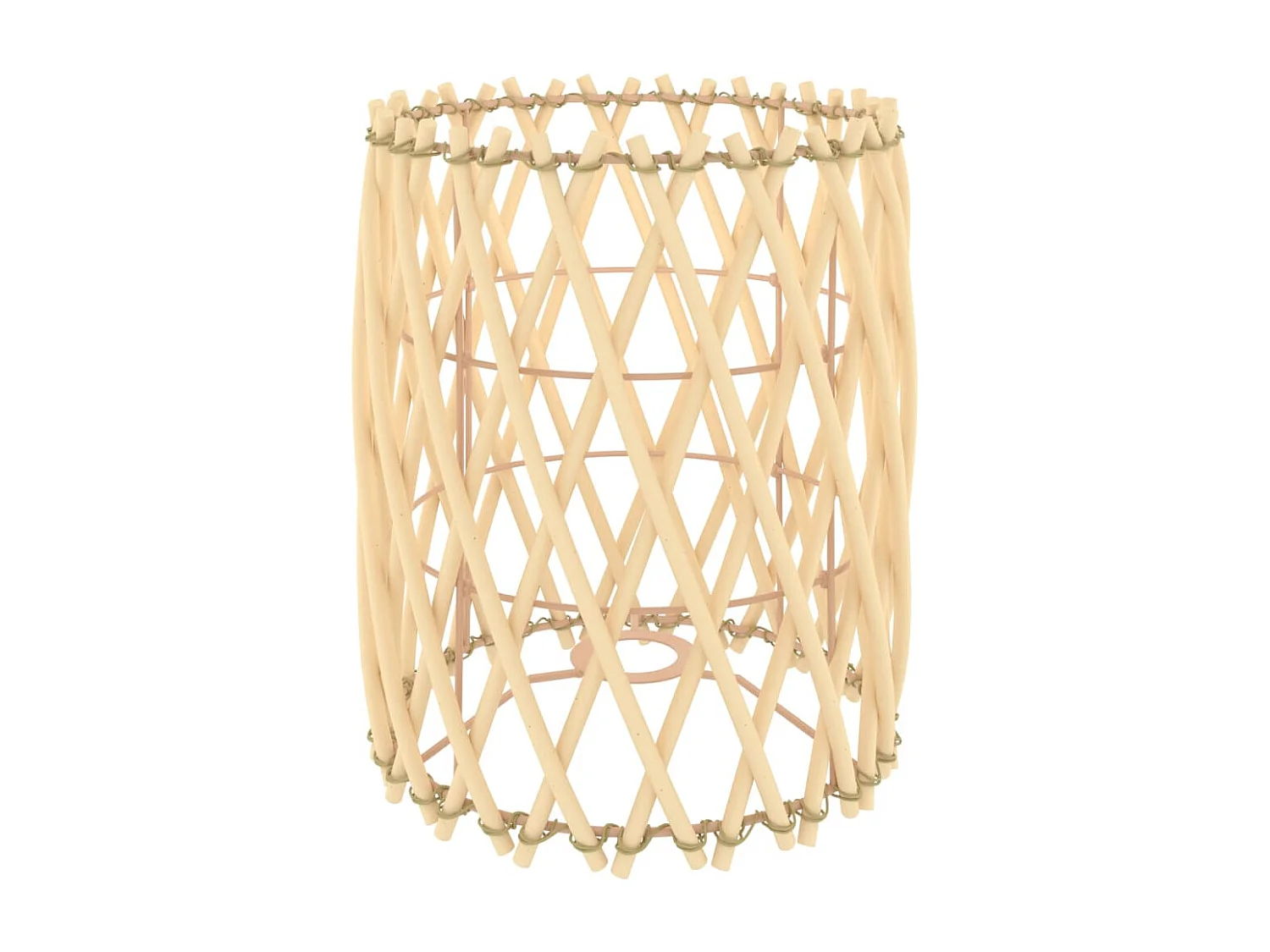 Lampenkap Ø23x28 cm wicker BE314285
