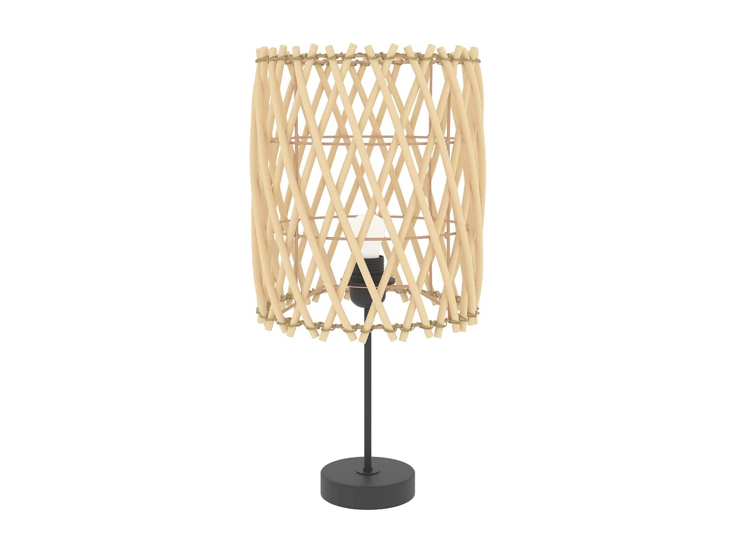 Lampenkap Ø23x28 cm wicker BE314285