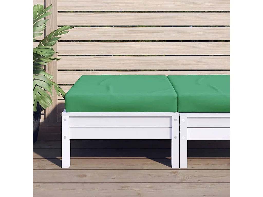 Palletkussen 60x60x8 cm oxford stof groen BE239149