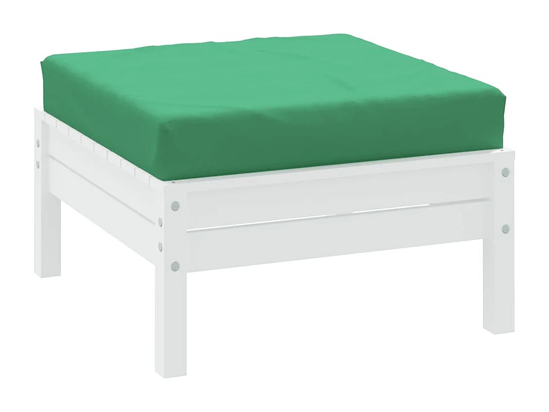 Palletkussen 60x60x8 cm oxford stof groen BE239149