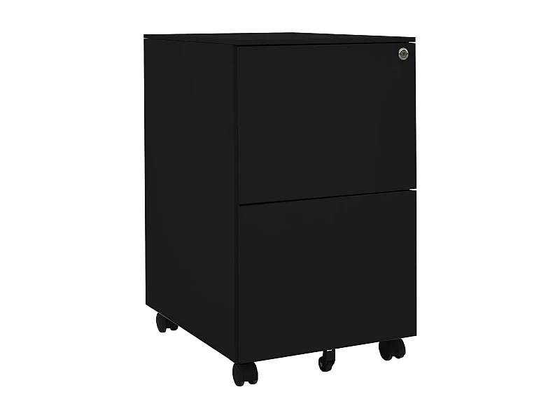 Armario archivador acero negro 39x45x67 cm ES123513