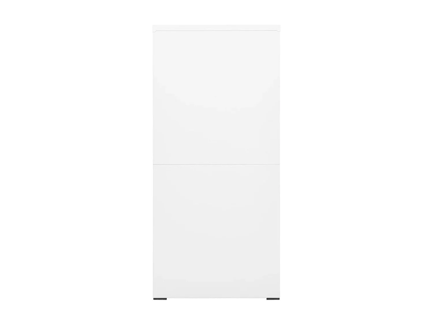Armoire de bureau - Classeur Blanc 46x62x133 cm Acier FR517934