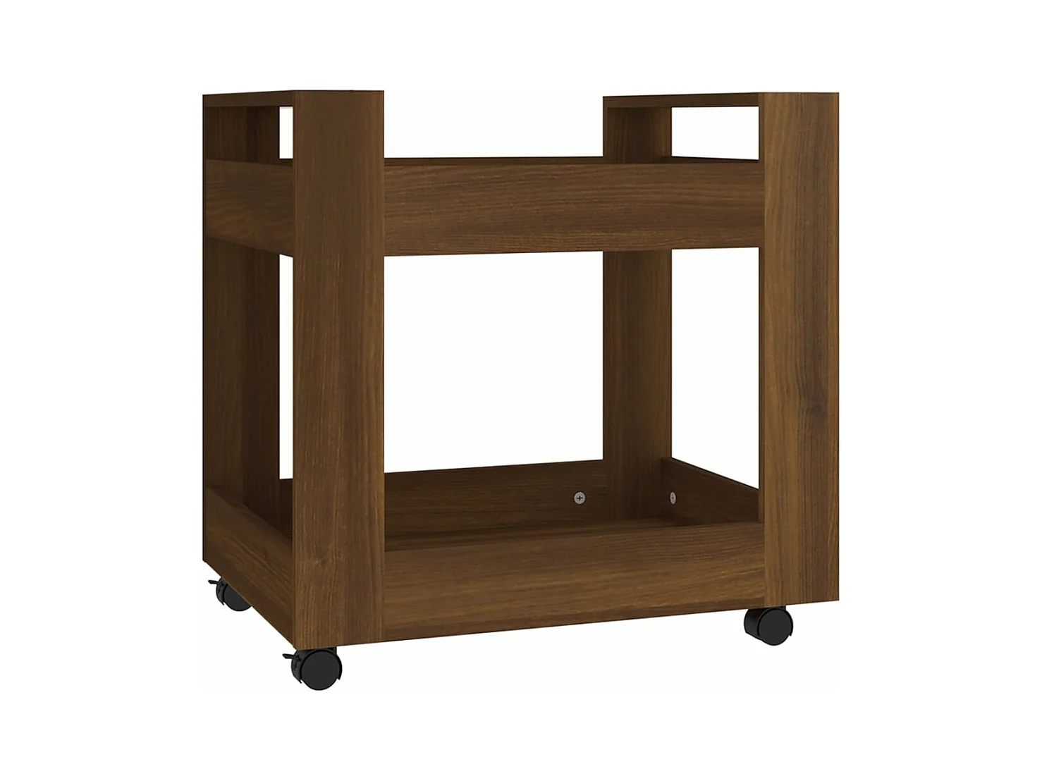 Armoire de bureau - Chariot de bureau Chêne marron 60x45x60 cm Bois d'ingénierie FR759313
