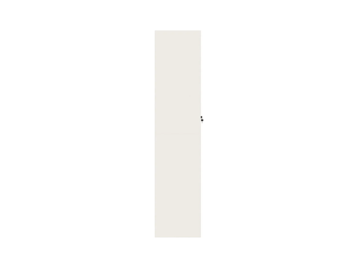 Armoire de bureau - Classeur blanc 90x40x180 cm acier FR187614