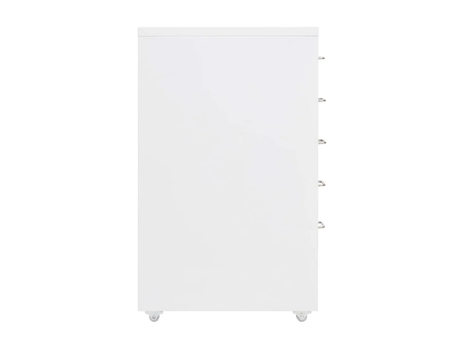 Armario archivador móvil metal blanco 28x41x69 cm ES775349