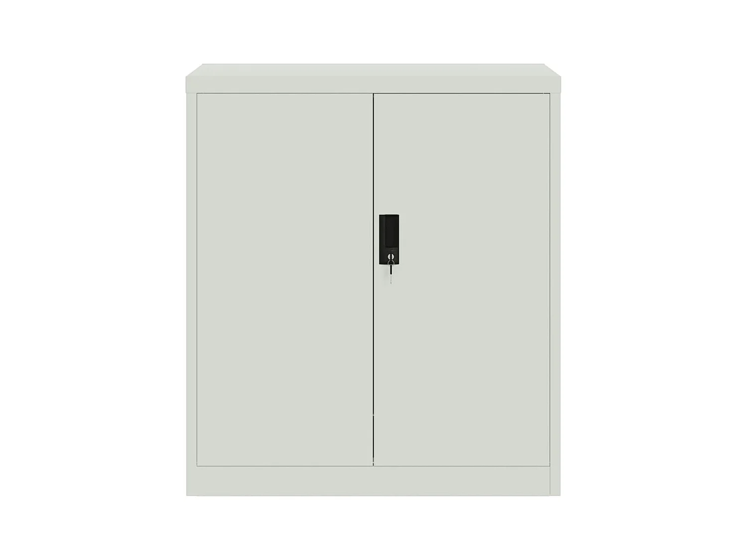 Archiefkast 79x40x90 cm staal lichtgrijs BE756486