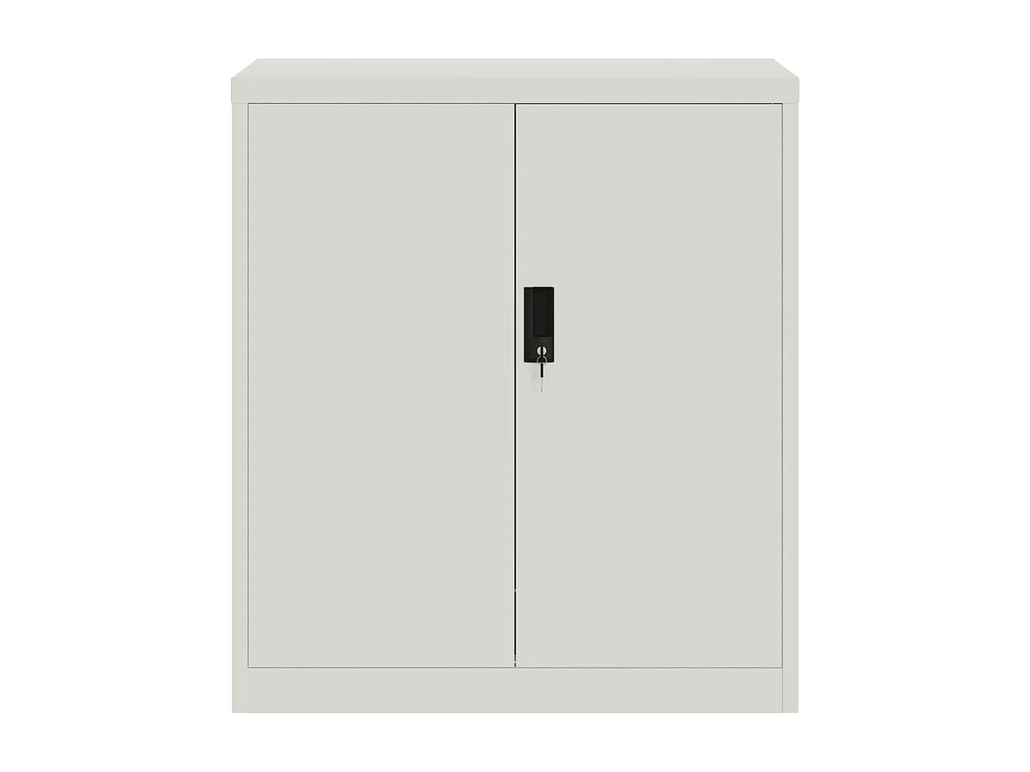 Archiefkast 79x40x90 cm staal lichtgrijs BE756486