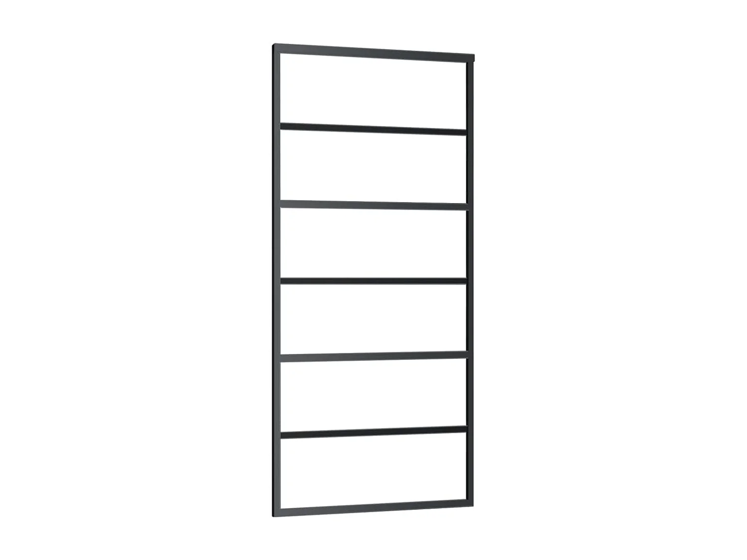 Porte coulissante et quincaillerie Verre et Aluminium 90x205 cm FR691106