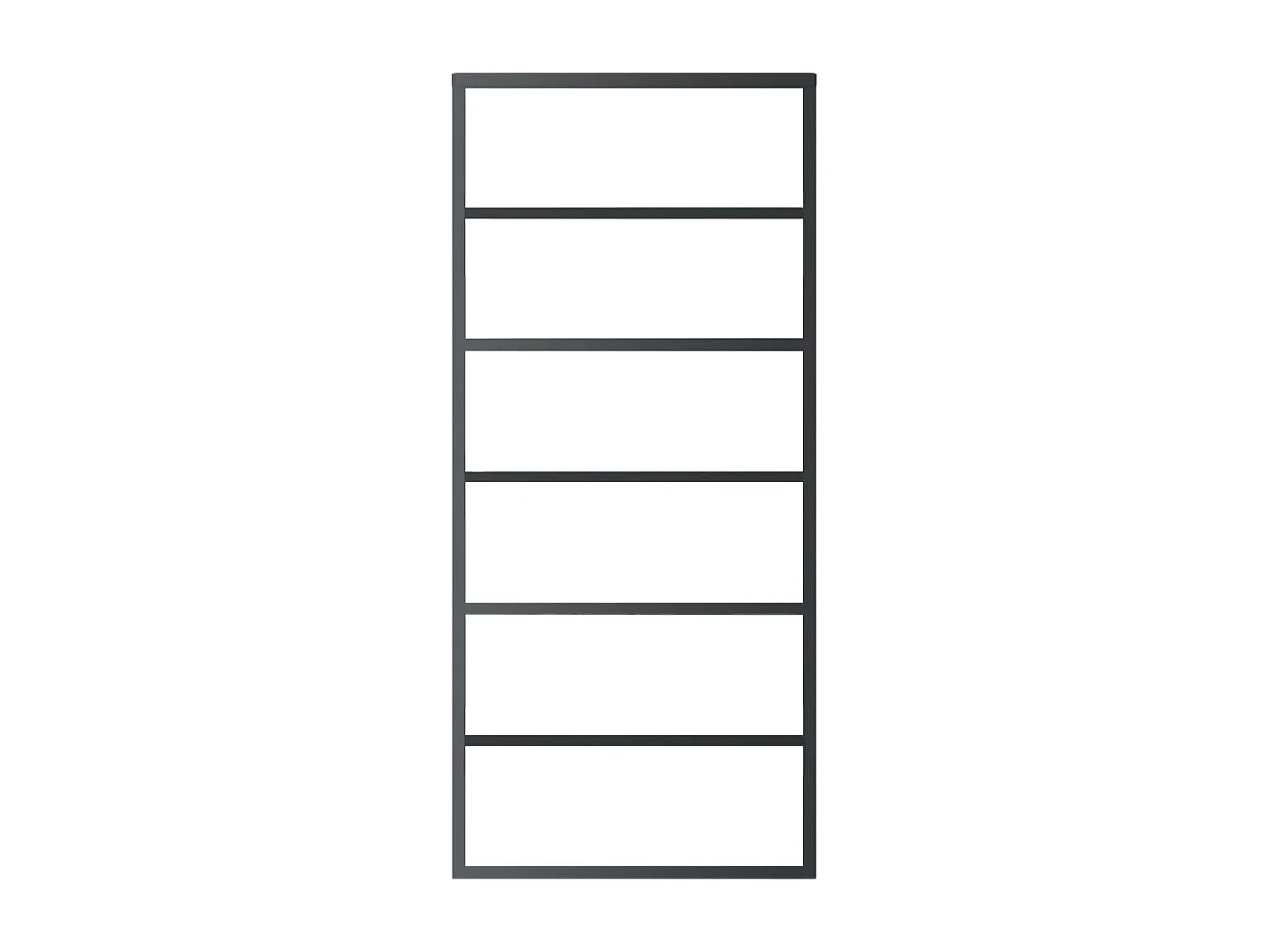 Porte coulissante et quincaillerie Verre et Aluminium 90x205 cm FR691106
