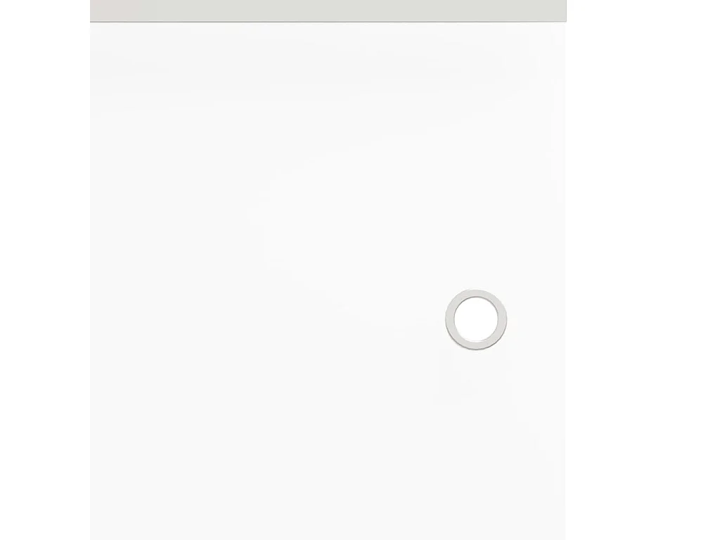 Porte coulissante à butées Verre ESG et aluminium 90x205 cm FR508850