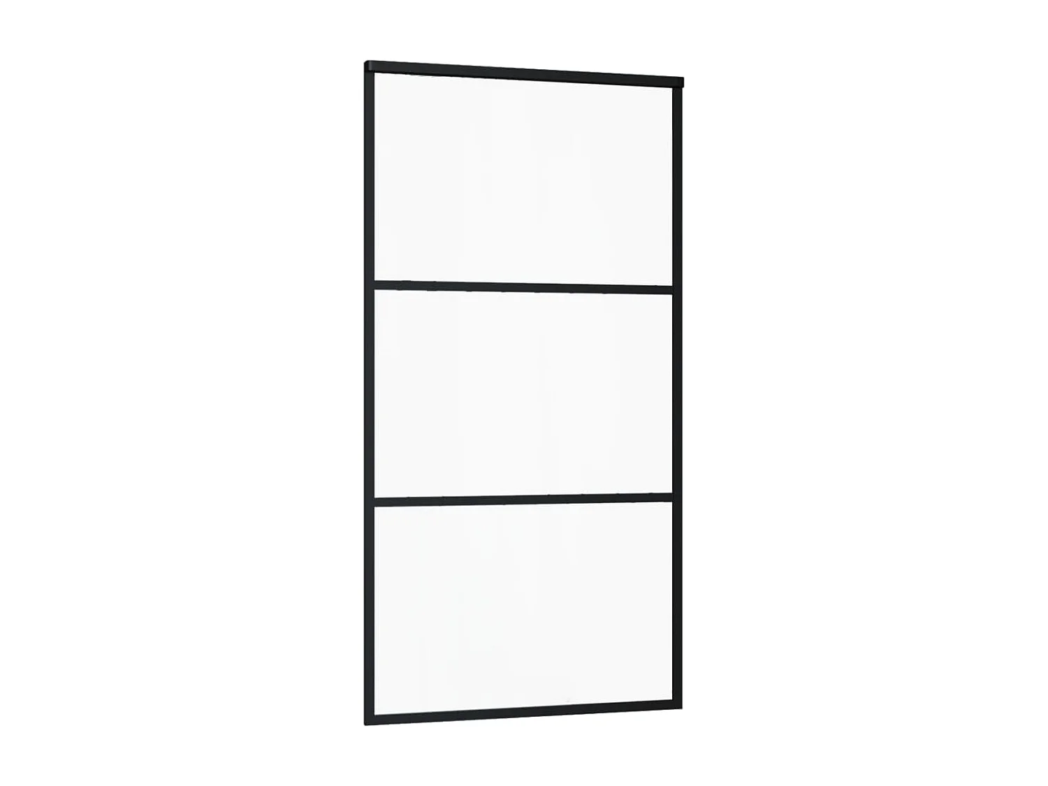 Porte coulissante et quincaillerie Verre et Aluminium 102x205cm FR809991