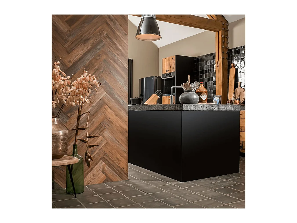 Tuinbankkussen 120x50x7 cm stof gemêleerd beige BE605831