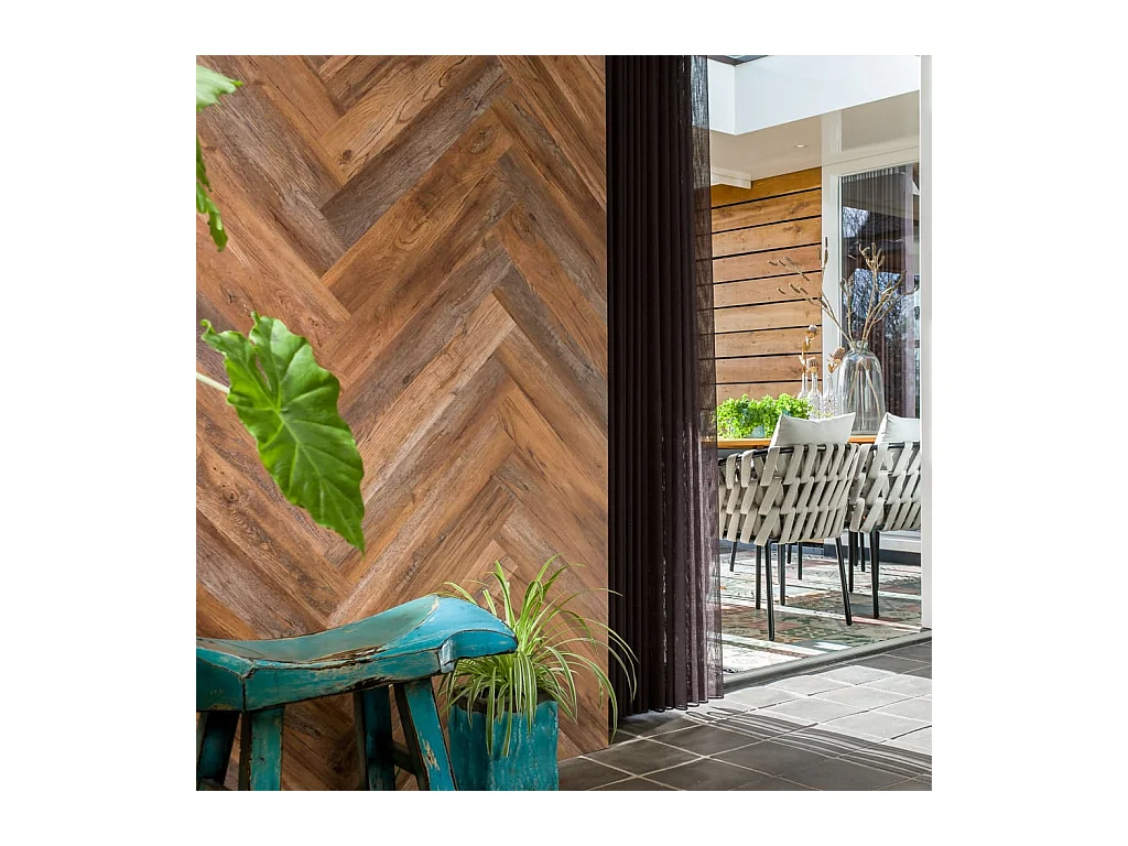 Tuinbankkussen 120x50x7 cm stof gemêleerd beige BE605831