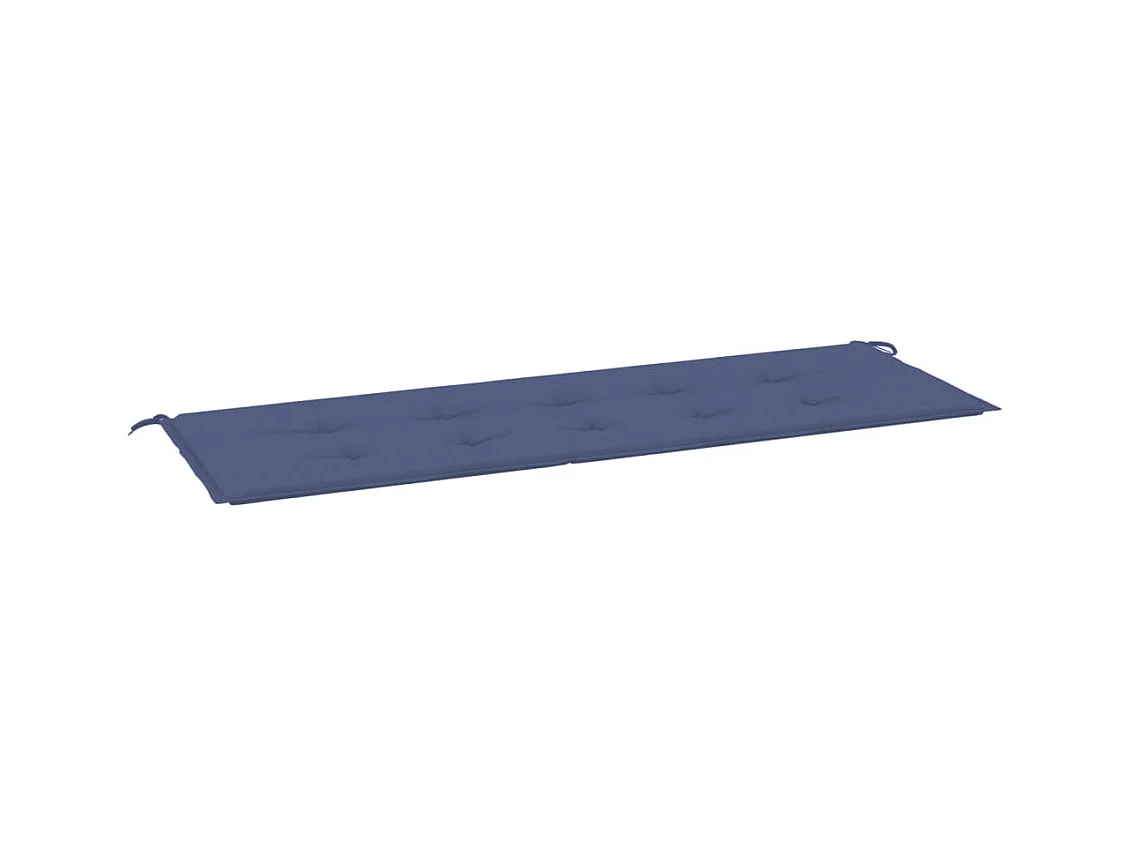 Tuinbankkussen 150x50x3 cm oxford stof marineblauw BE186123