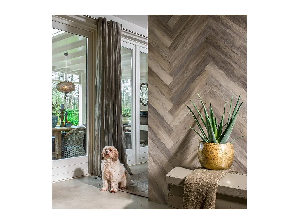 Tuinbankkussen 200x50x7 cm oxford stof beige BE169322