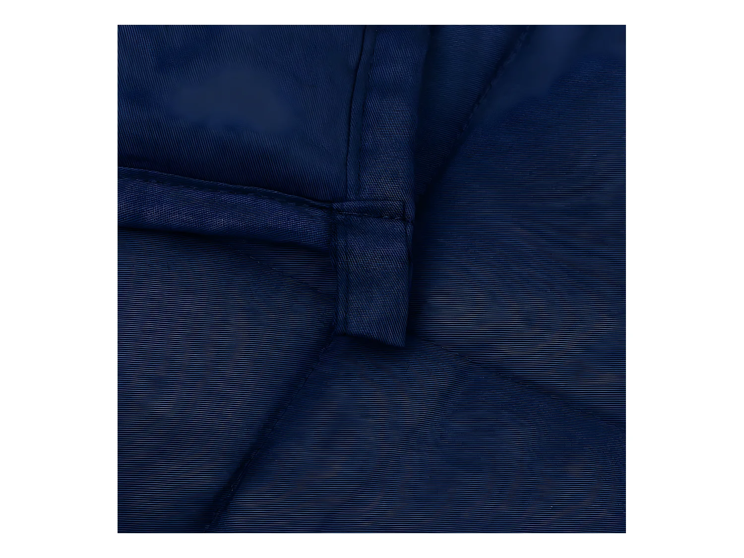 Couverture lestée Bleu 120x180 cm 9 kg Tissu FR587410