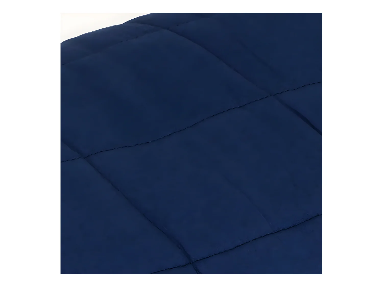 Couverture lestée Bleu 120x180 cm 9 kg Tissu FR587410