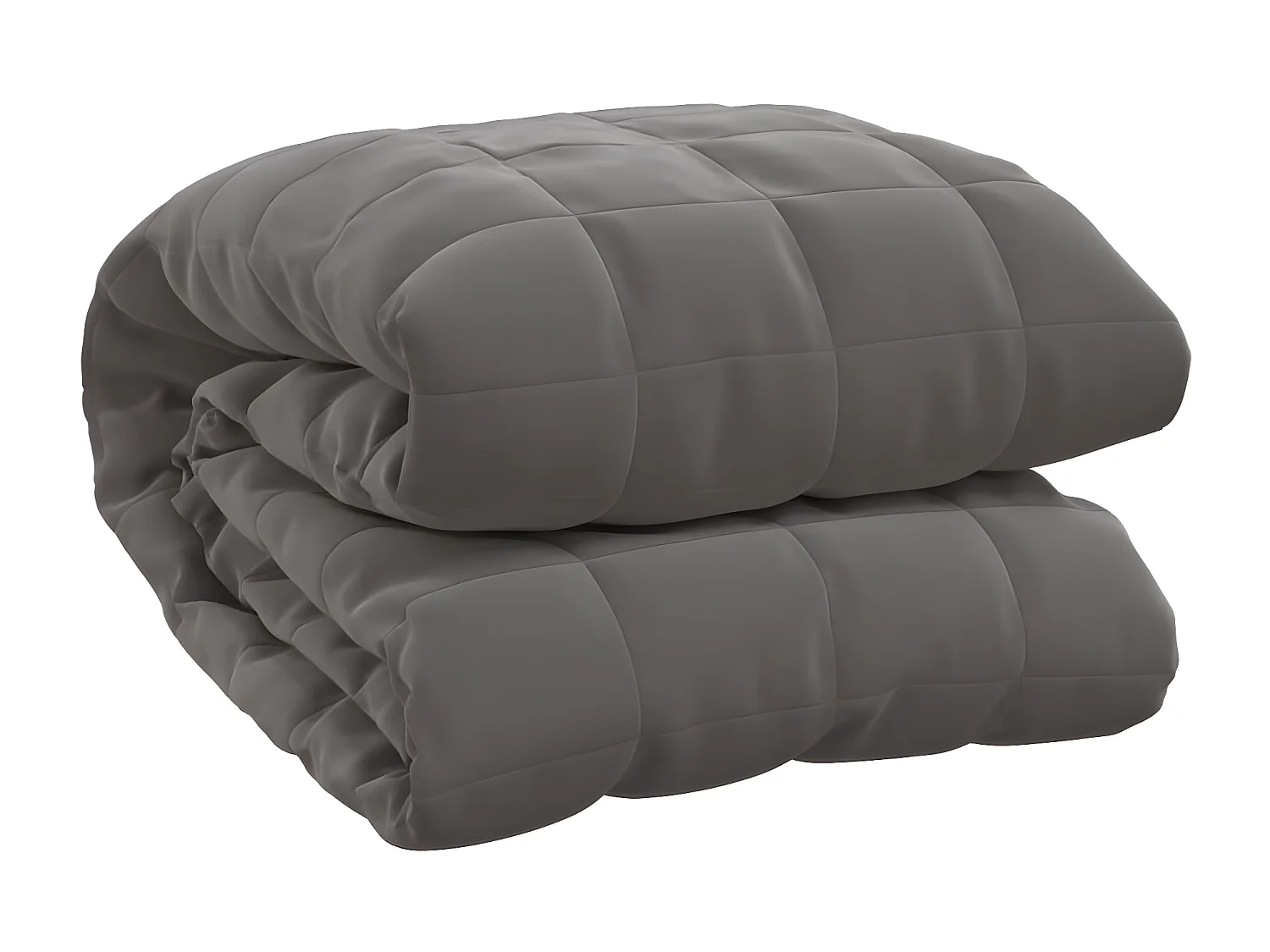 Couverture lestée Gris 155x220 cm 11 kg Tissu FR343080