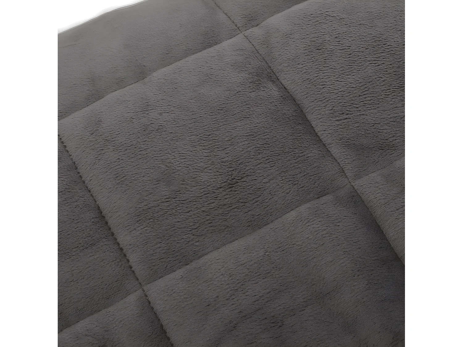 Couverture lestée Gris 155x220 cm 11 kg Tissu FR343080