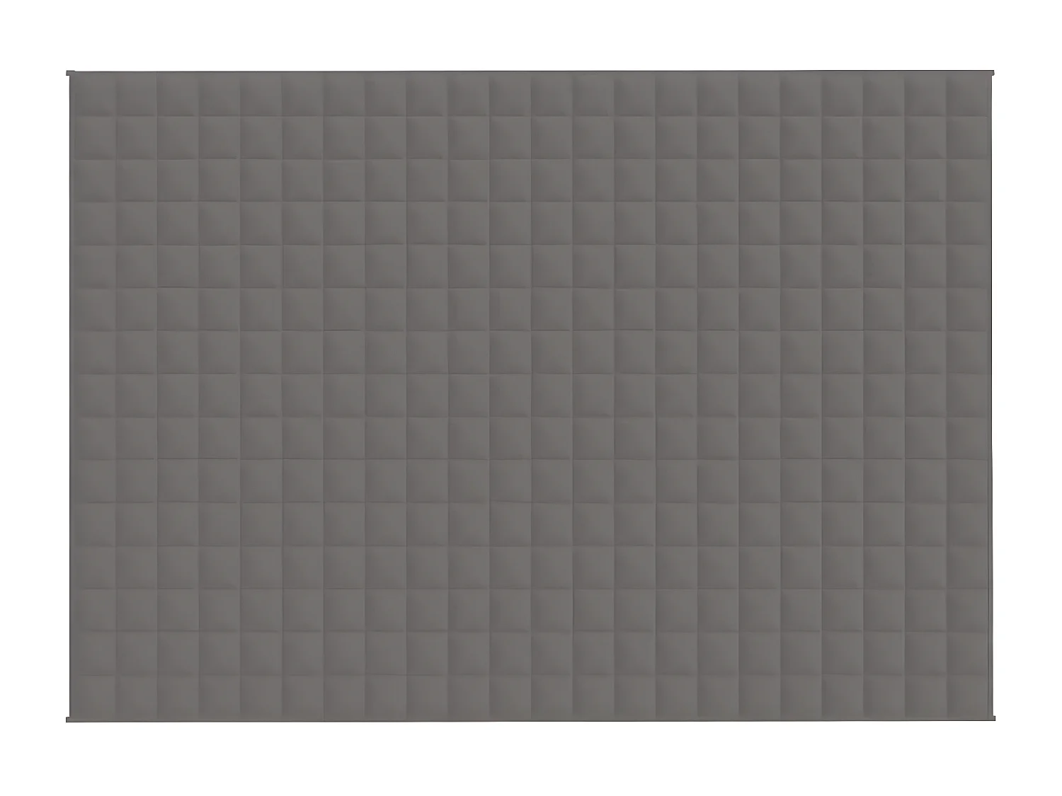 Verzwaringsdeken 155x220 cm 11 kg stof grijs BE982647