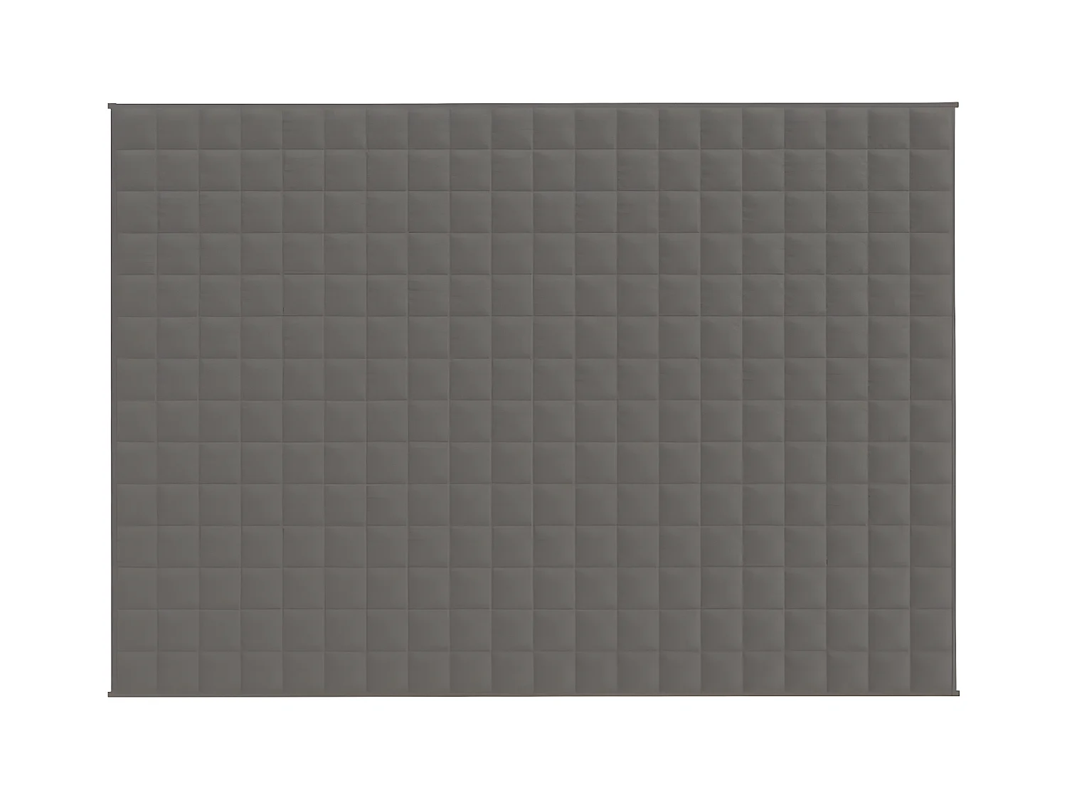 Couverture lestée Gris 135x200 cm 10 kg Tissu FR162682