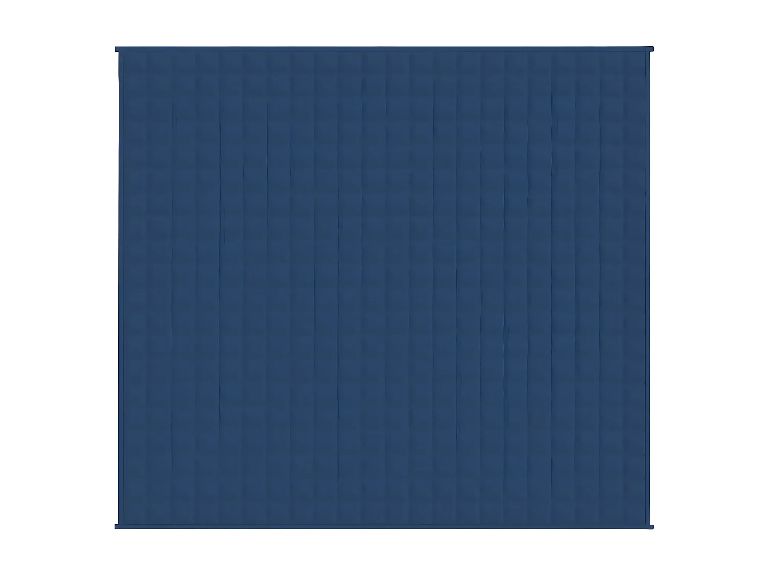 Couverture lestée Bleu 220x230 cm 11 kg Tissu FR611983