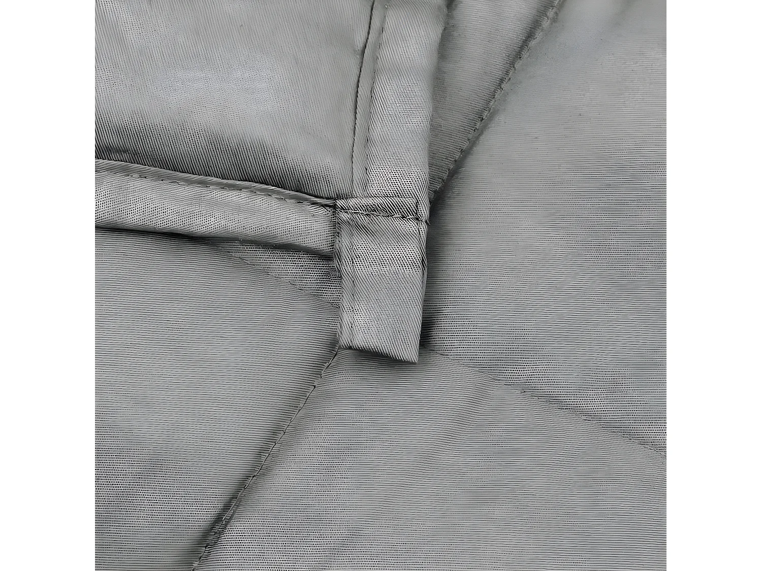 Couverture lestée Gris 138x200 cm 10 kg Tissu FR597979