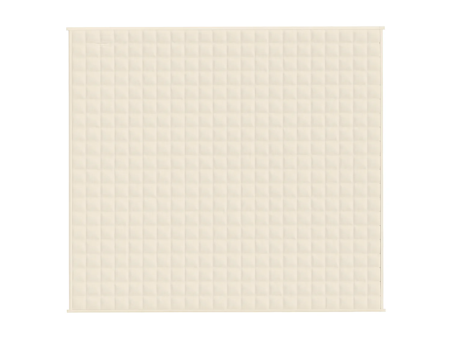 Verzwaringsdeken 200x220 cm 9 kg stof lichtcrèmekleurig BE307142