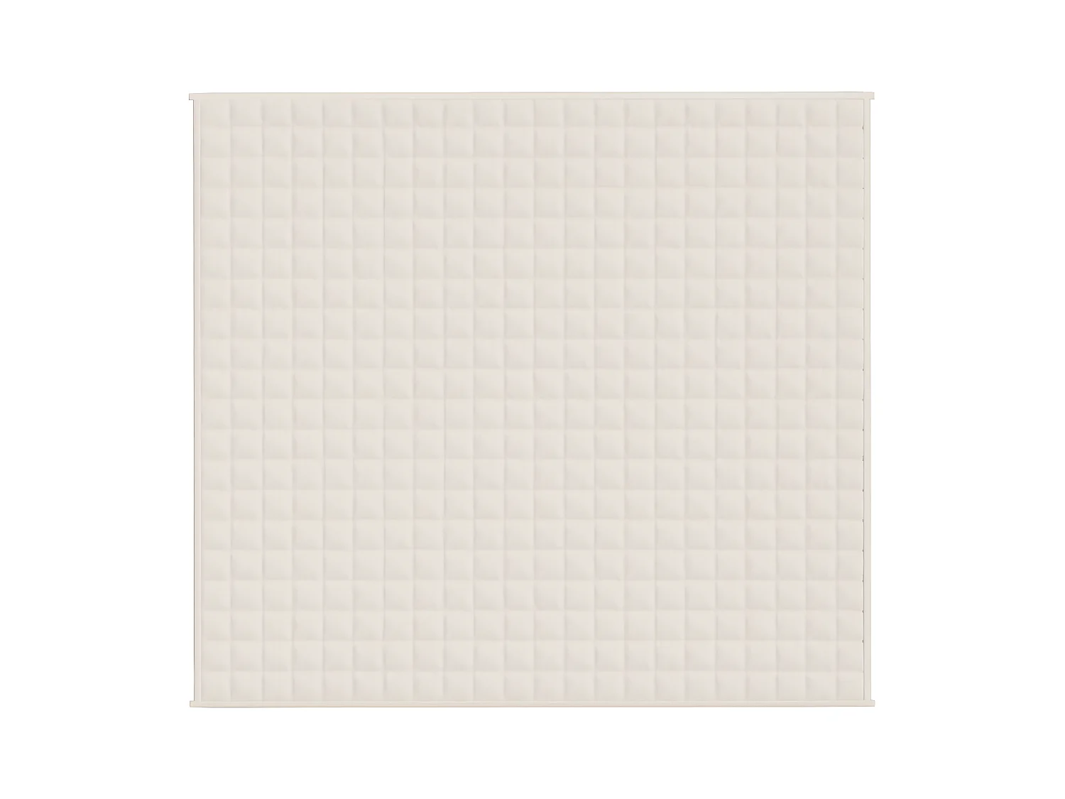Couverture lestée Crème clair 200x220 cm 13 kg Tissu FR590973