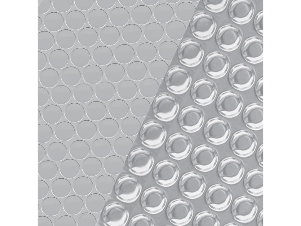 Couverture de piscine Argenté 450x220 cm PE FR657837