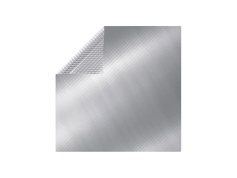 Zwembadhoes 488x244 cm PE zilverkleurig BE401926