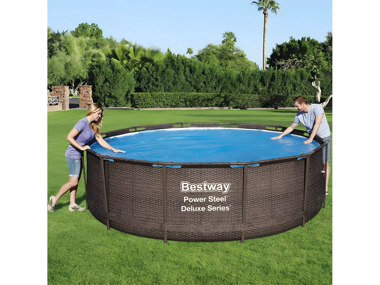 Cubierta solar para piscina 356 cm ES240999