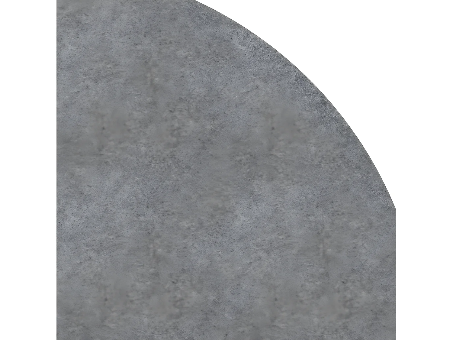 Bâche de piscine gris clair Ø306 cm géotextile polyester FR465058