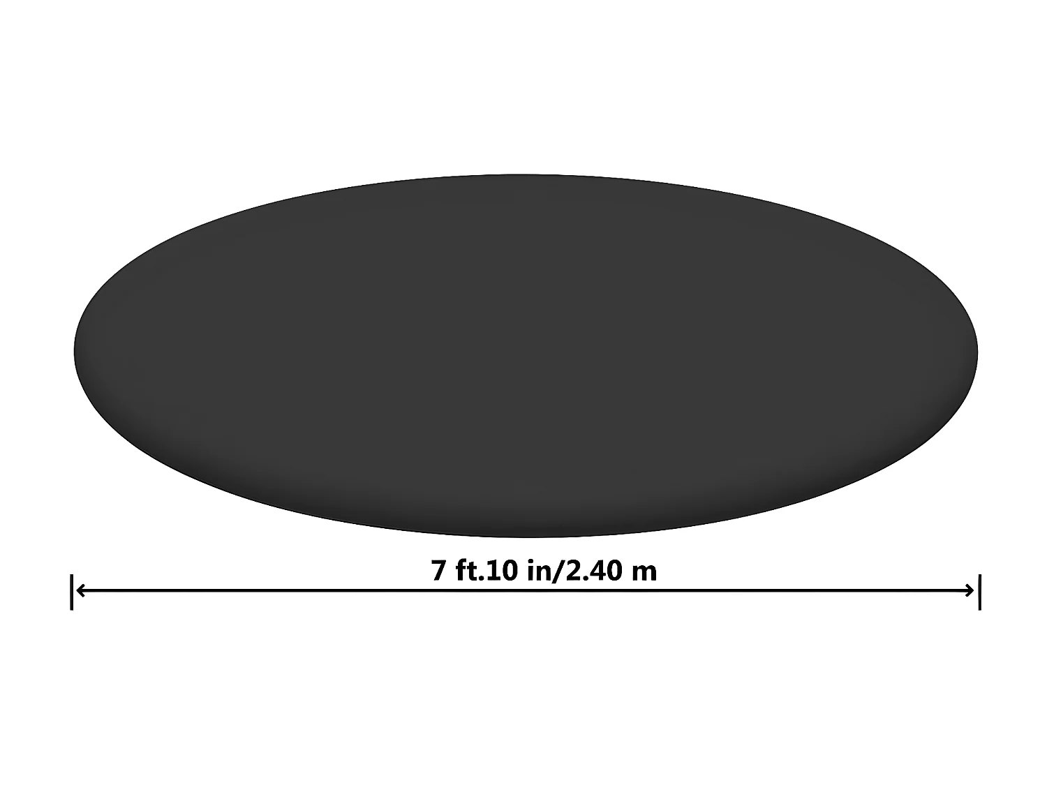 Couverture de piscine Flowclear Fast Set 240 cm FR878930