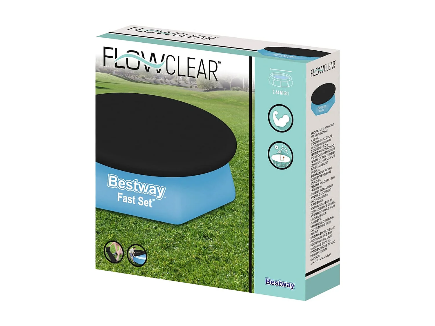 Flowclear Cobertura de piscina Fast Set 240 cm PT365819