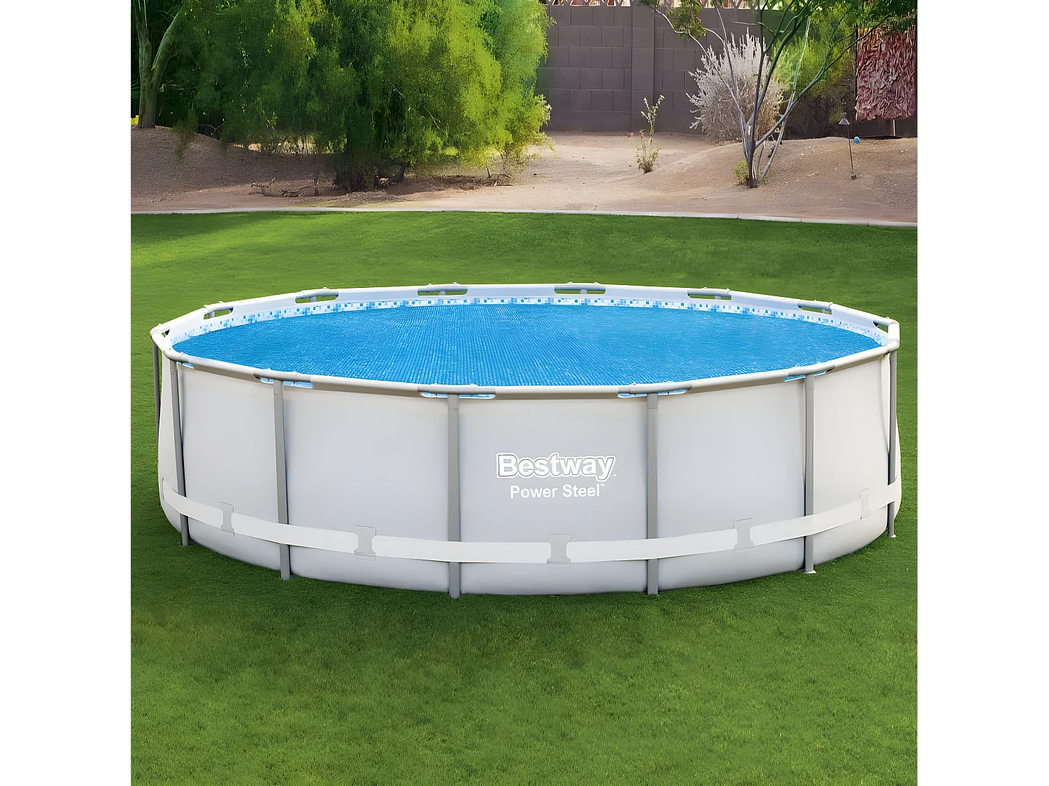 Couverture solaire de piscine Flowclear 427 cm FR761950