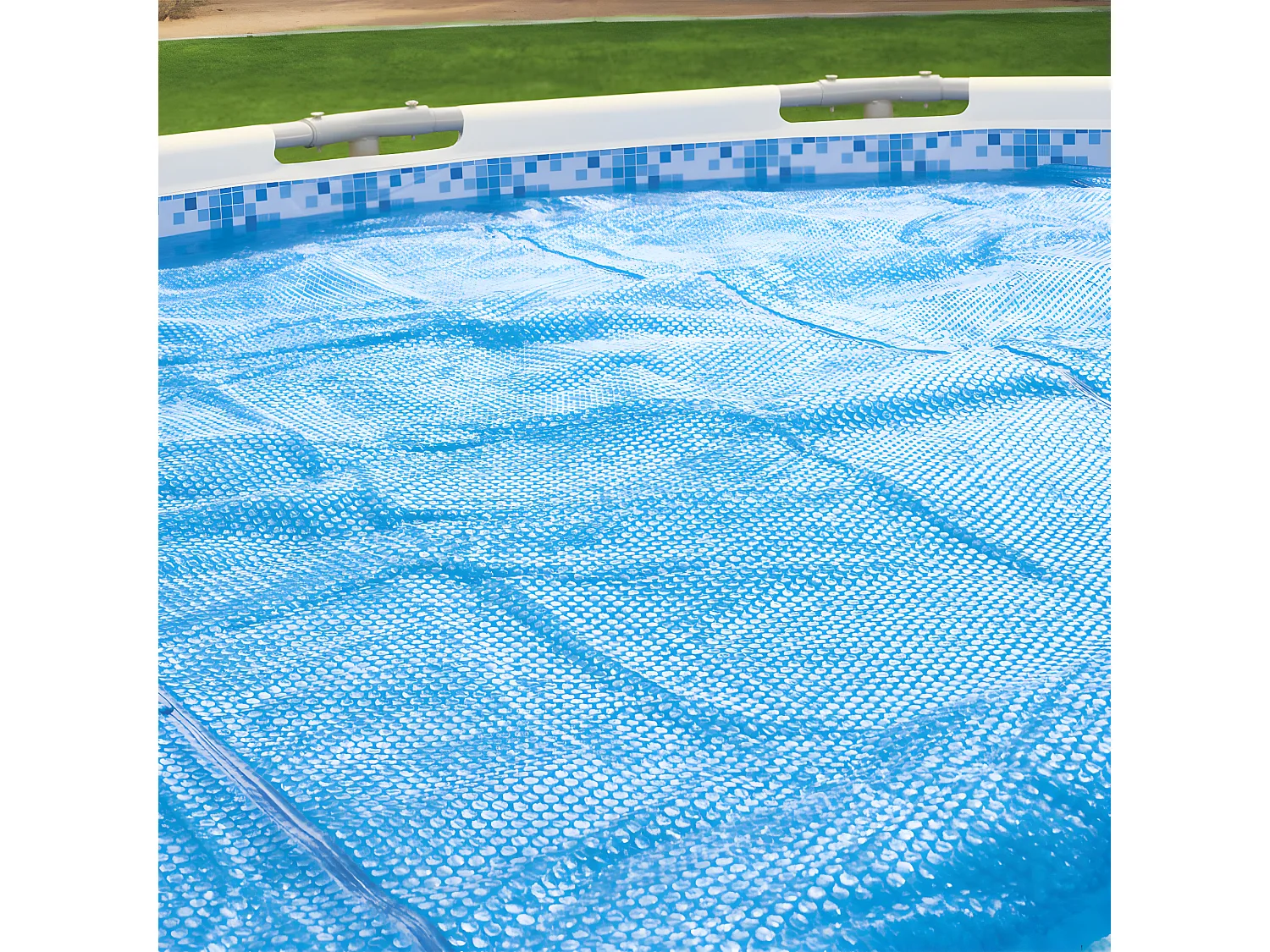 Couverture solaire de piscine Flowclear 427 cm FR761950